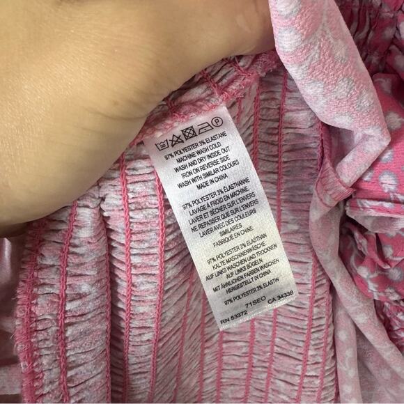 French Connection Elao Verona Crepe Smocked Dress - Picture 7 of 12